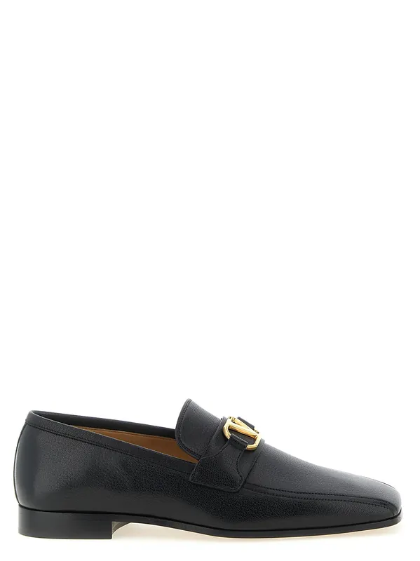 Vlogo Signature Loafers Black - Valentino Garavani