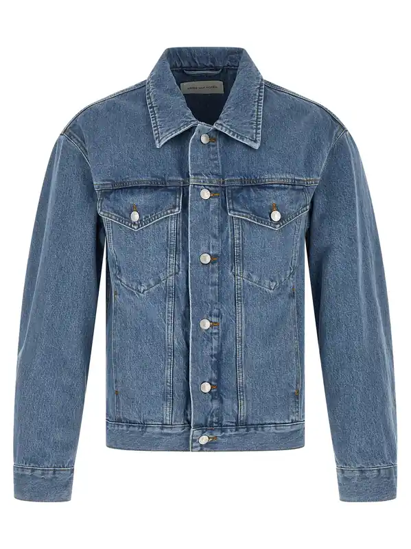 Vuskin Den Puffer Jackets Light Blue - Dries Van Noten