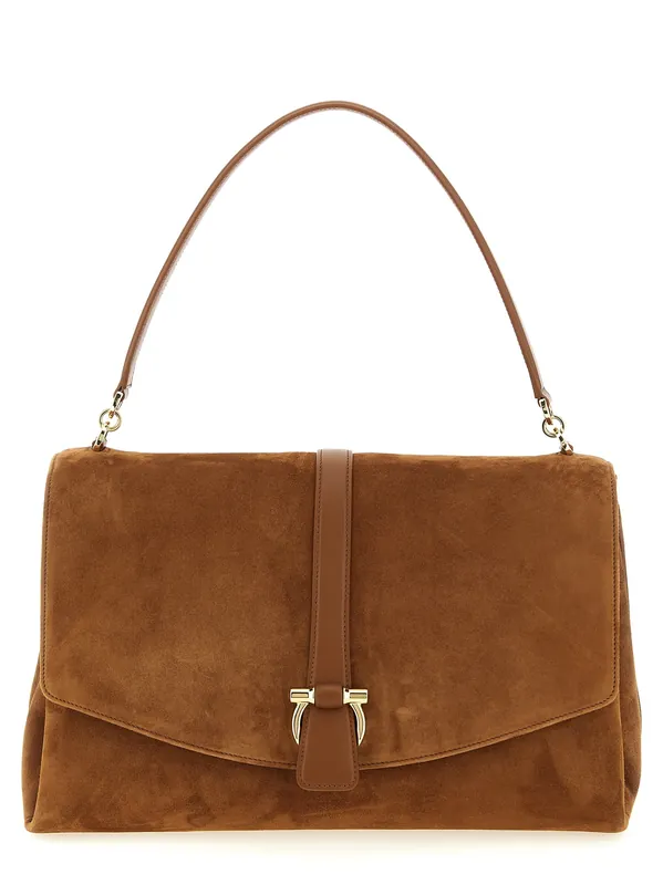 Th L Shoulder Bags Brown - Ferragamo