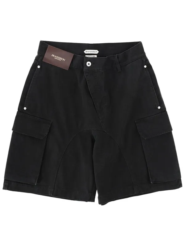 Shorts With Logo Patch - JW Anderson