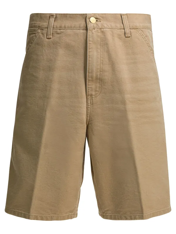 Single Knee Shorts Beige - Carhartt Wip