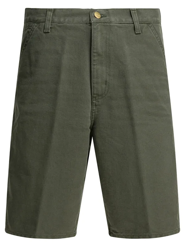 Single Knee Shorts Green - Carhartt Wip
