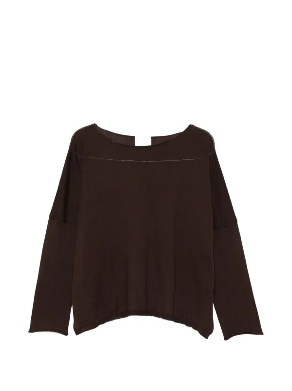 Cashmere And Cotton Blend Sweater - Beyou