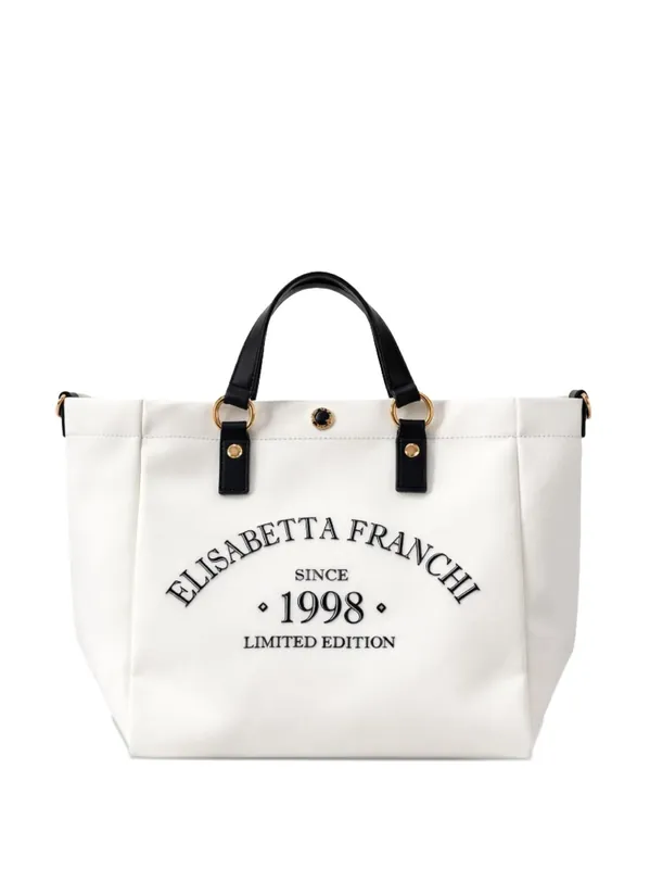 Cotton Tote Bag - Elisabetta Franchi