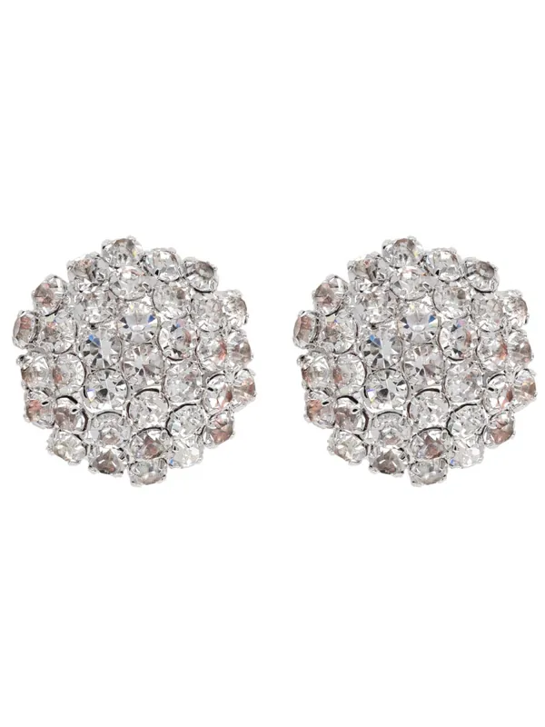 "Crystal Flower" Earrings - Self-Portrait
