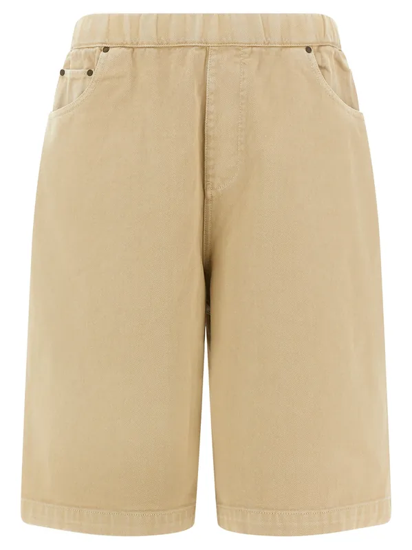 Spar Bermuda And Short Beige - Entire Studios