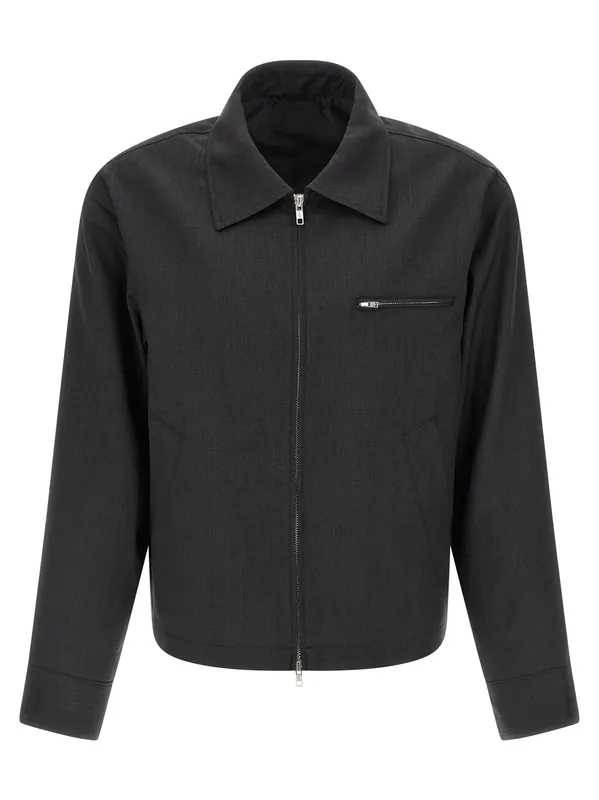 Postal Puffer Jackets Gray - Mfpen