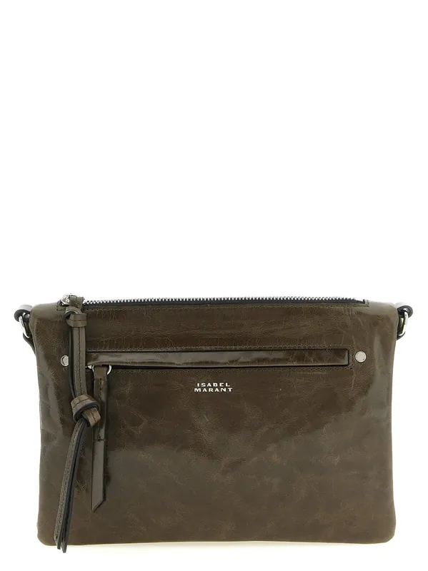 Winna Duo Crossbody Bags Green - Isabel Marant