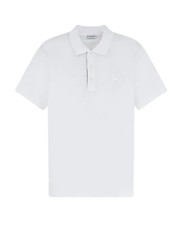 Organic Cotton Polo Shirt - Burberry