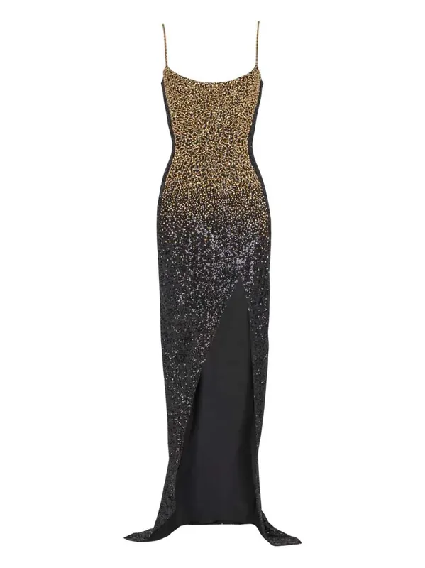 Long Dress With Embroidery - Balmain