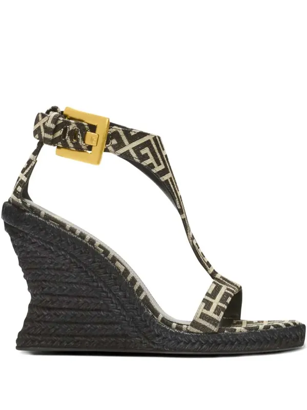Anthem Wedge Espadrilles - Balmain