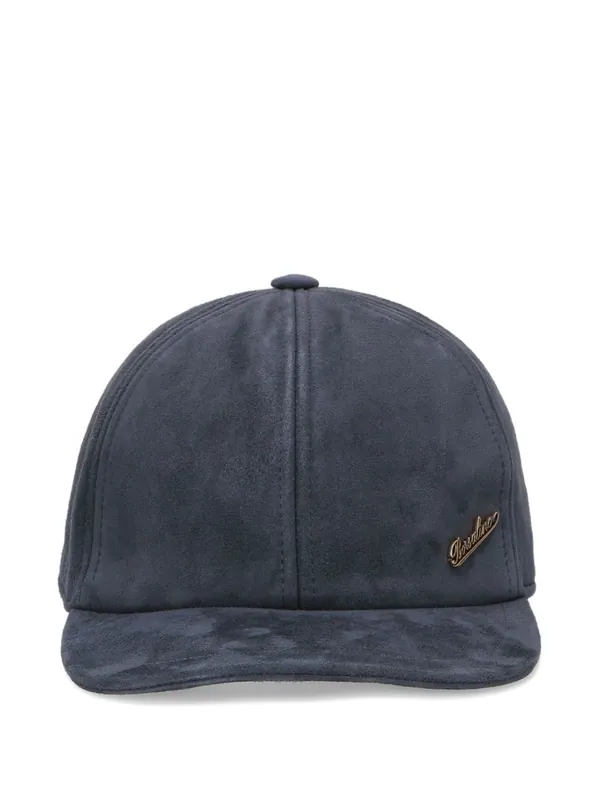 Otis Suede Leather Cap - Borsalino