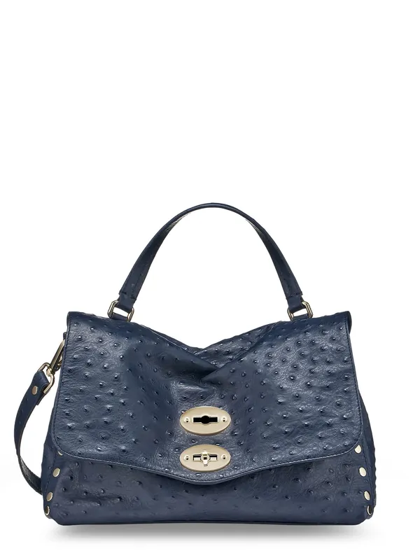 Postina Cactus Leather Crossbody - Zanellato