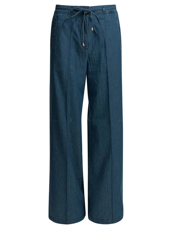Flavia Jeans Blue - Shaft Jeans