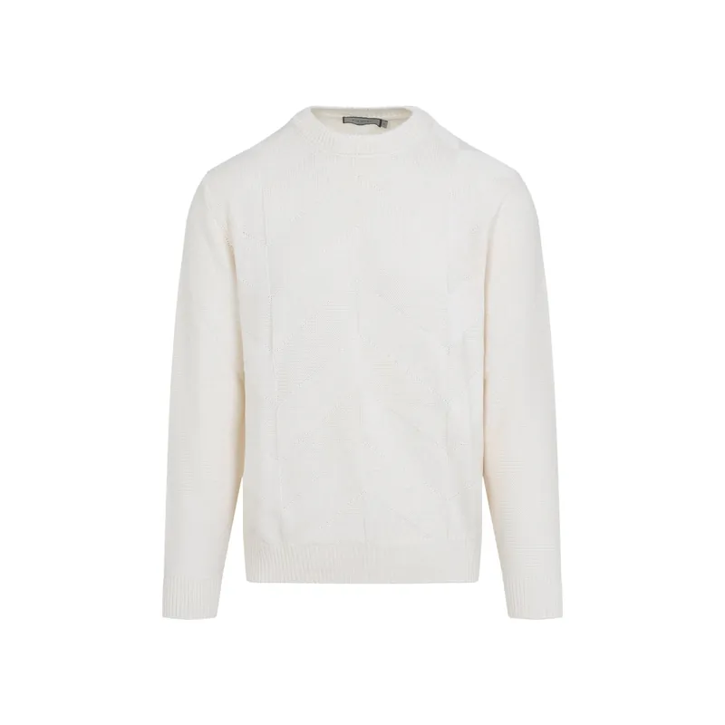 Sweater White - Canali