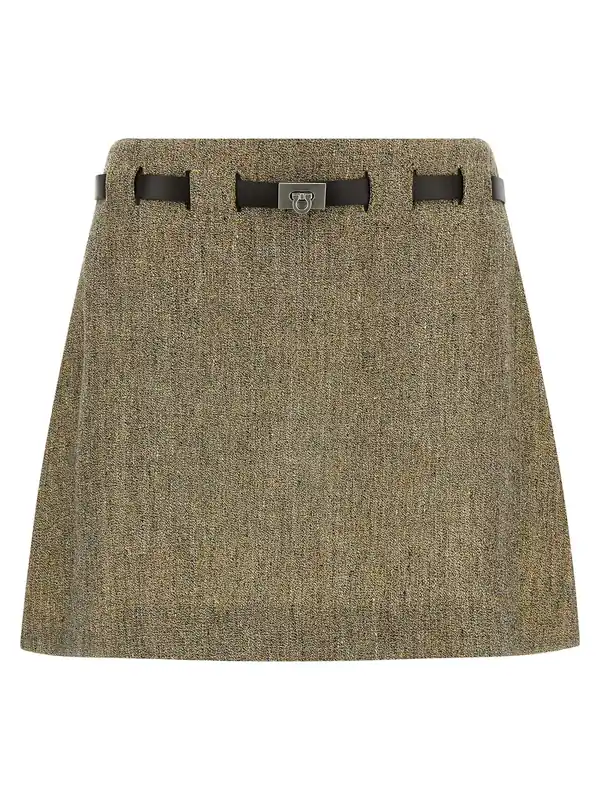 Gancini Skirts Multicolor - Ferragamo