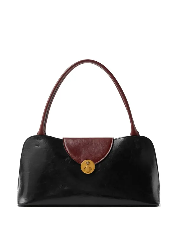Vivian Medium Leather Shoulder Bag - Versace