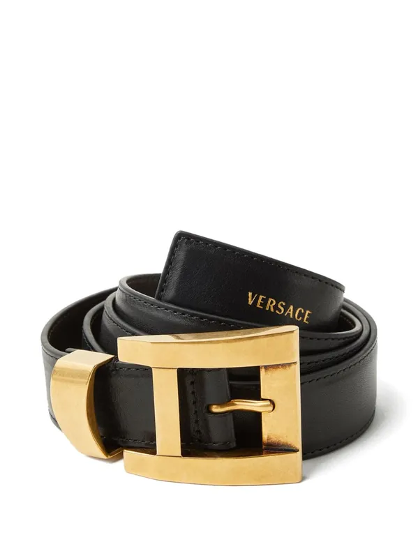 Leather Belt - Versace
