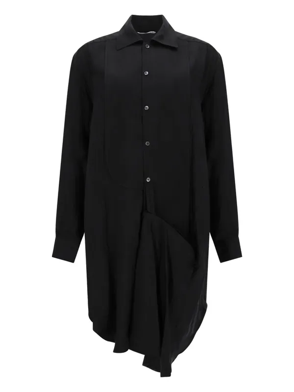 "Tuxedo Drape" Midi Dress - JW Anderson