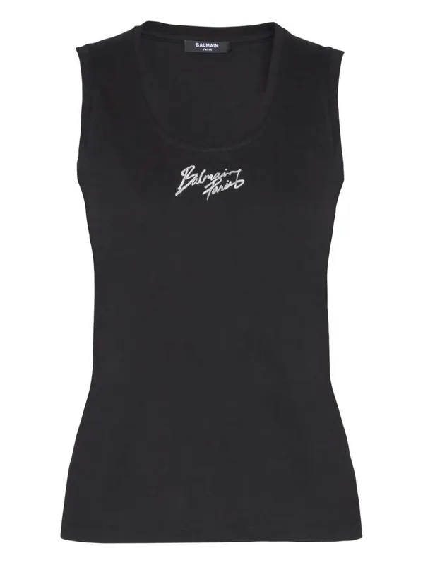 Logo Print Top - Balmain