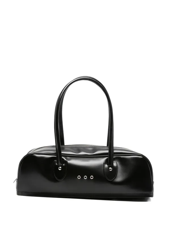 Syntetic Leather Shoulder Bag - Comme Comme
