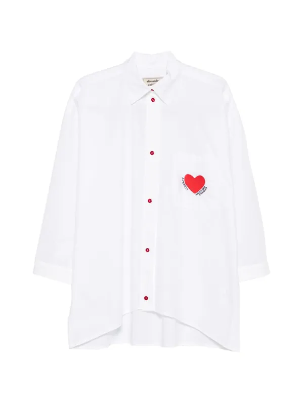 Heart Cotton Shirt - Alessandro Enriquez