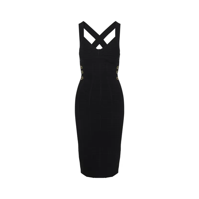 Midi Dresses Black - Elisabetta Franchi