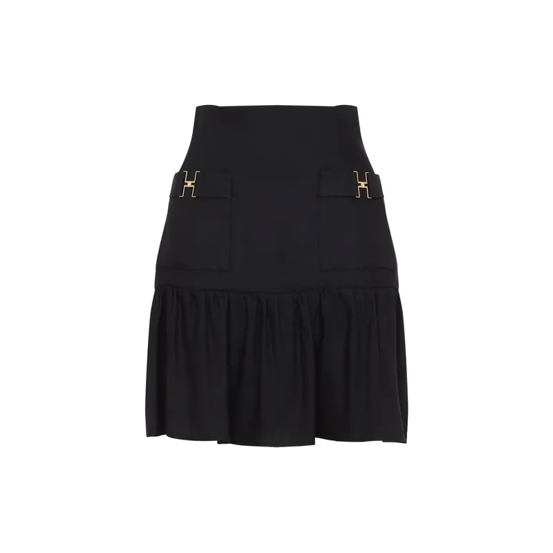 Mini Skirts Black - Elisabetta Franchi