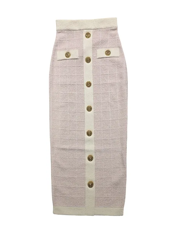 Skirt Pink & Purple - Balmain