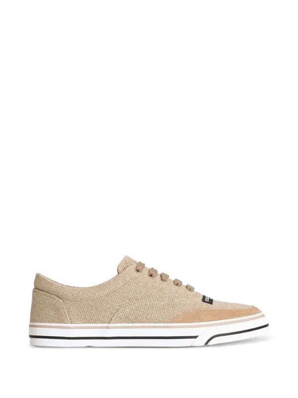 Dg Sailing Linen Sneakers - Dolce & Gabbana