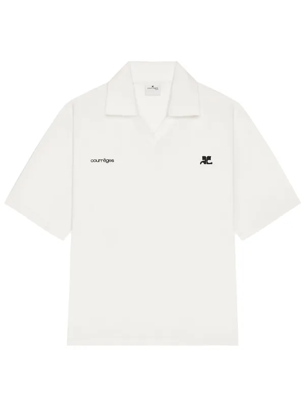 Polo With Logo - Courrèges