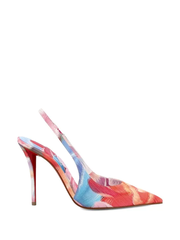 Miss Z Peony Print Pumps - Christian Louboutin