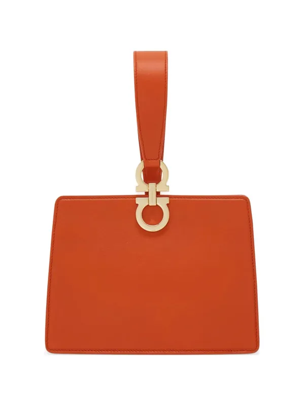 Leather Mini Clutch - Ferragamo