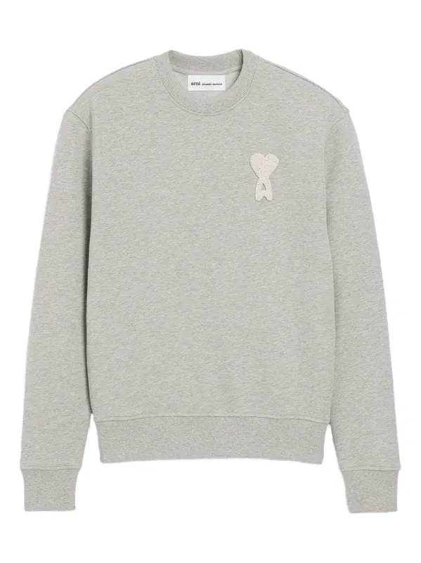 Ami De Coeur Cotton Sweatshirt - Ami Paris