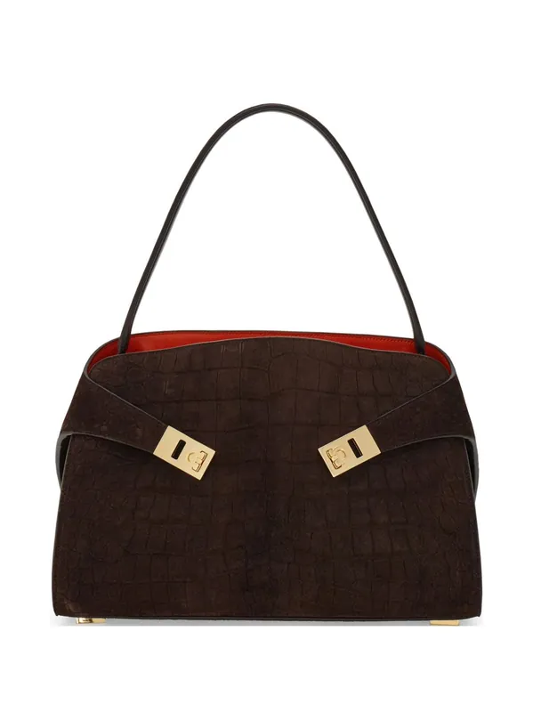 Hug Small Leather Tote Bag - Ferragamo