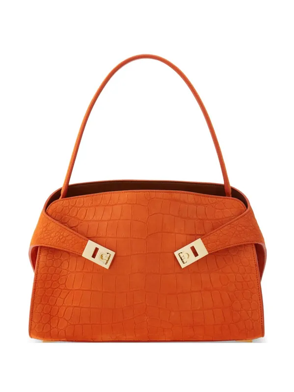 Hug Small Leather Tote Bag - Ferragamo