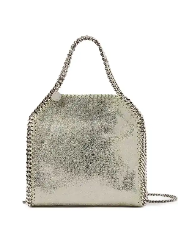 Falabella Mini Metallic Tote Bag - Stella McCartney