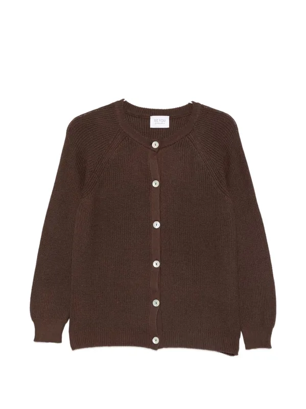 Cotton And Cashmere Cardigan - Beyou