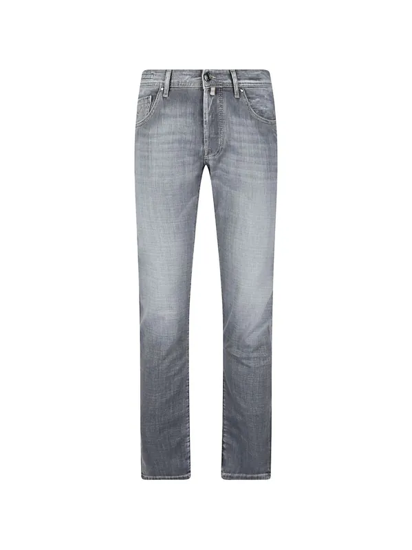 Super Slim Fit Denim Jeans - Jacob Cohen