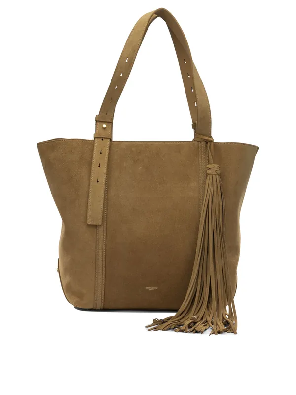 East West Shoulder Bags Brown - Golden Goose