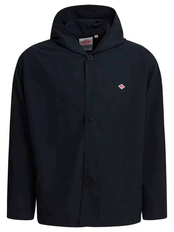 Tusser Jackets And Coats Blue - Danton