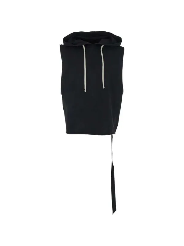 Sleeveless Hooded Top - Rick Owens DRKSHDW