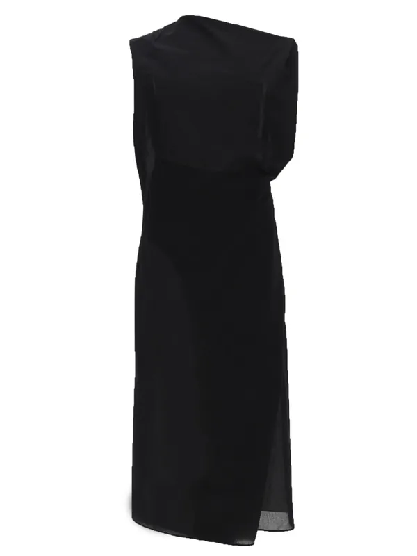 "La Robe Drap" Midi Dress - Jacquemus