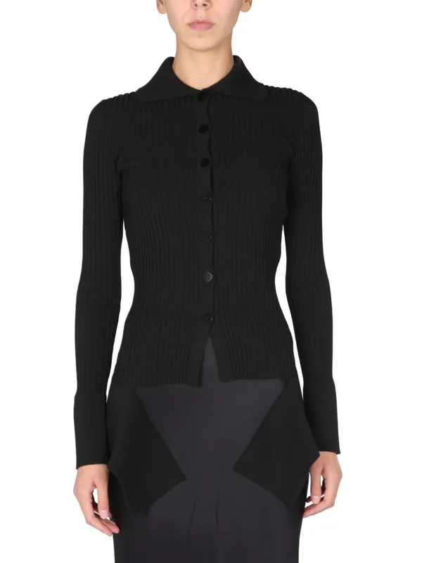Cardigan With Cut Out Details - AndreĀDamo