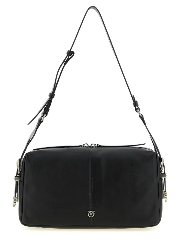 Keeper Shoulder Bags Black - Pinko