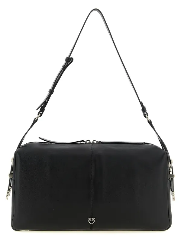 Keeper Shoulder Bags Black - Pinko