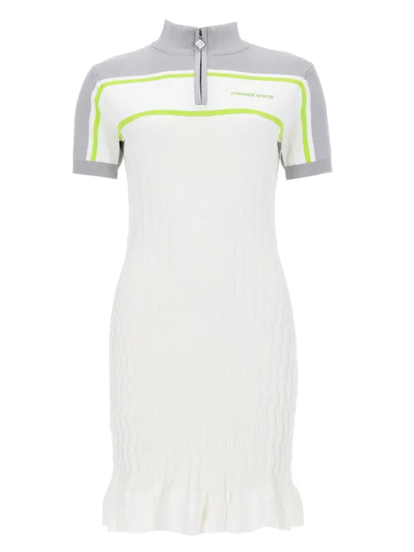 Polo Shirt Dress "Tennis" - Casablanca