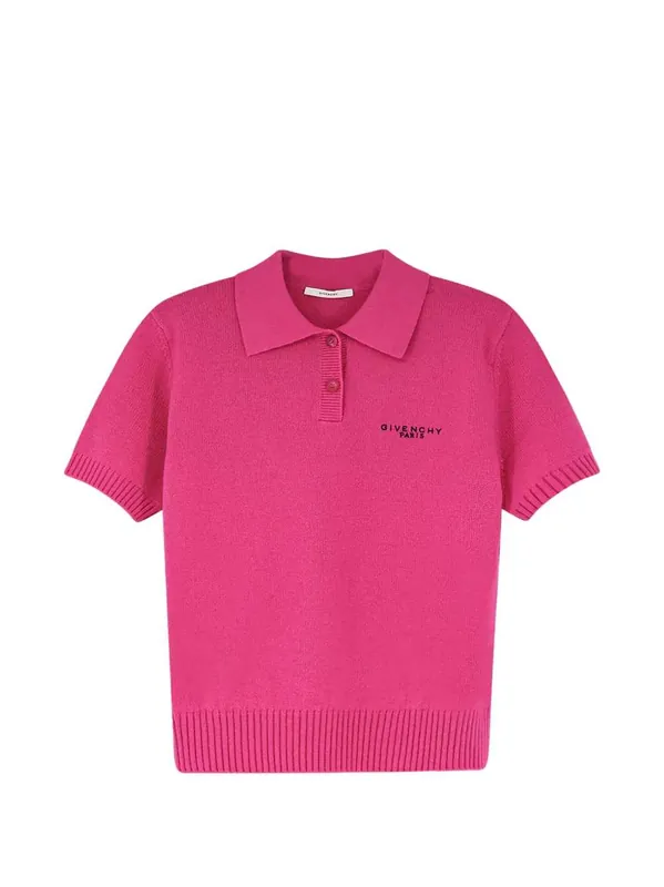 Embroidered Polo Shirt - Givenchy