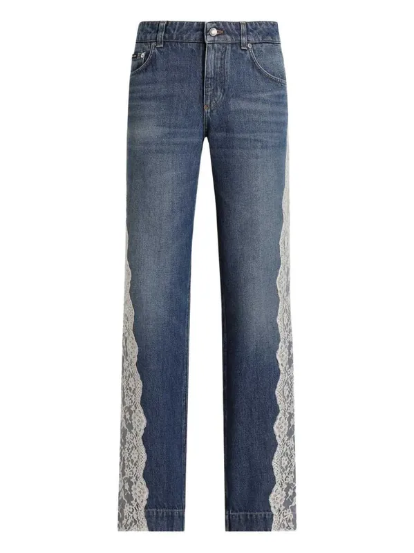 Lace Jeans - Dolce & Gabbana