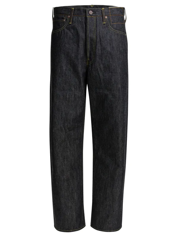Social Sculpture 01 Wide Raw Jeans Blue - Visvim